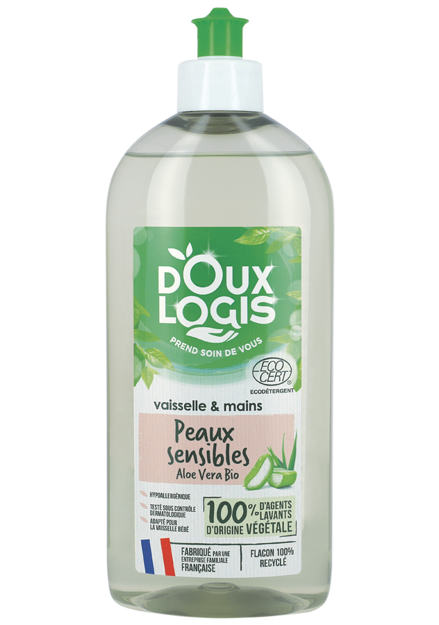 Doux Logis - Liquide vaisselle peaux sensibles